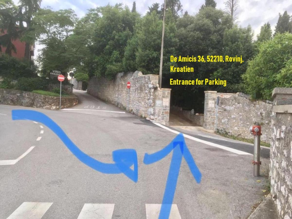 Casa Colloredo Free Parking Rovigno Esterno foto